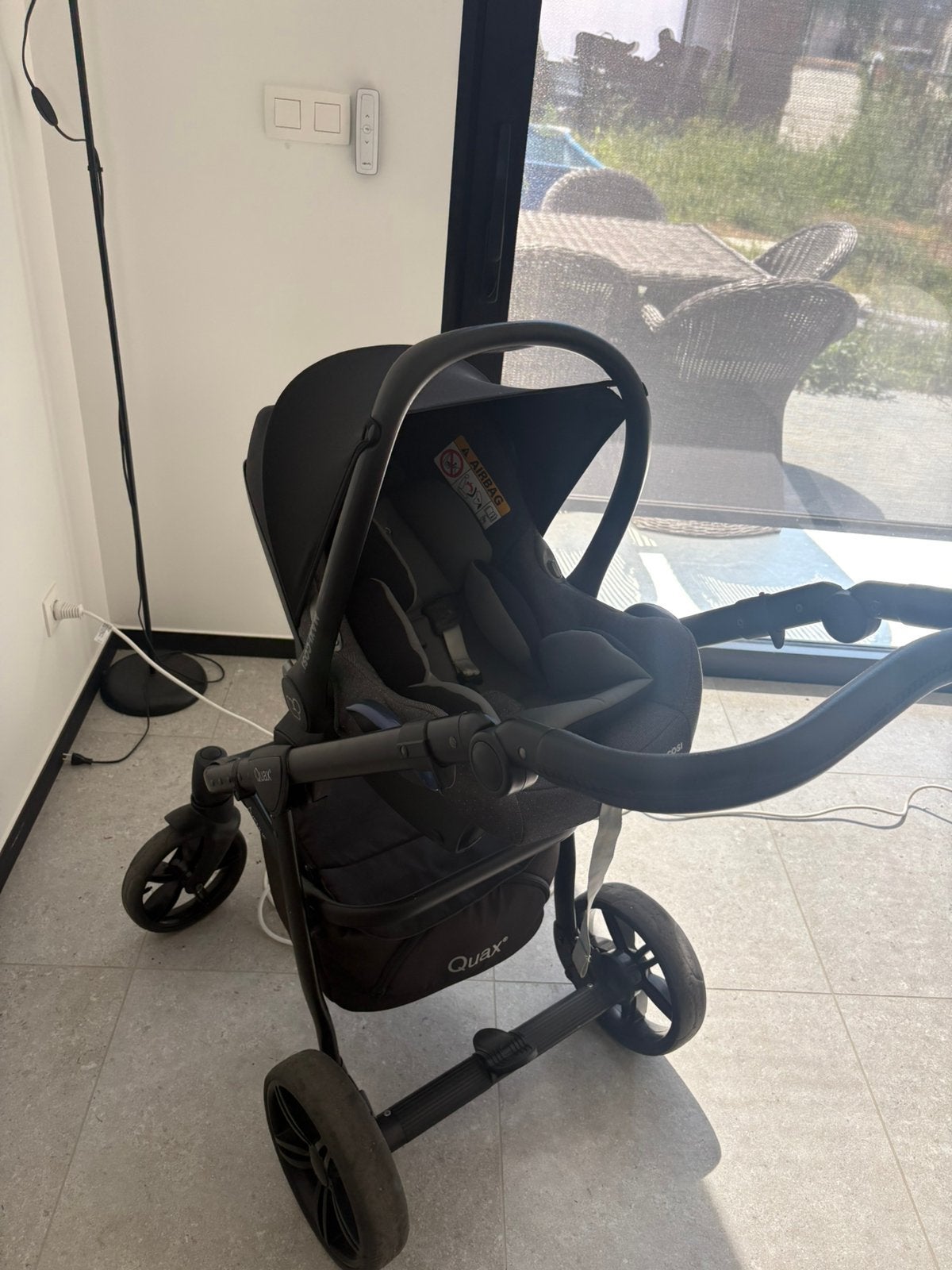 Buggy te koop + autostoel, Ophalen, Zo goed als nieuw, Kinderwagen