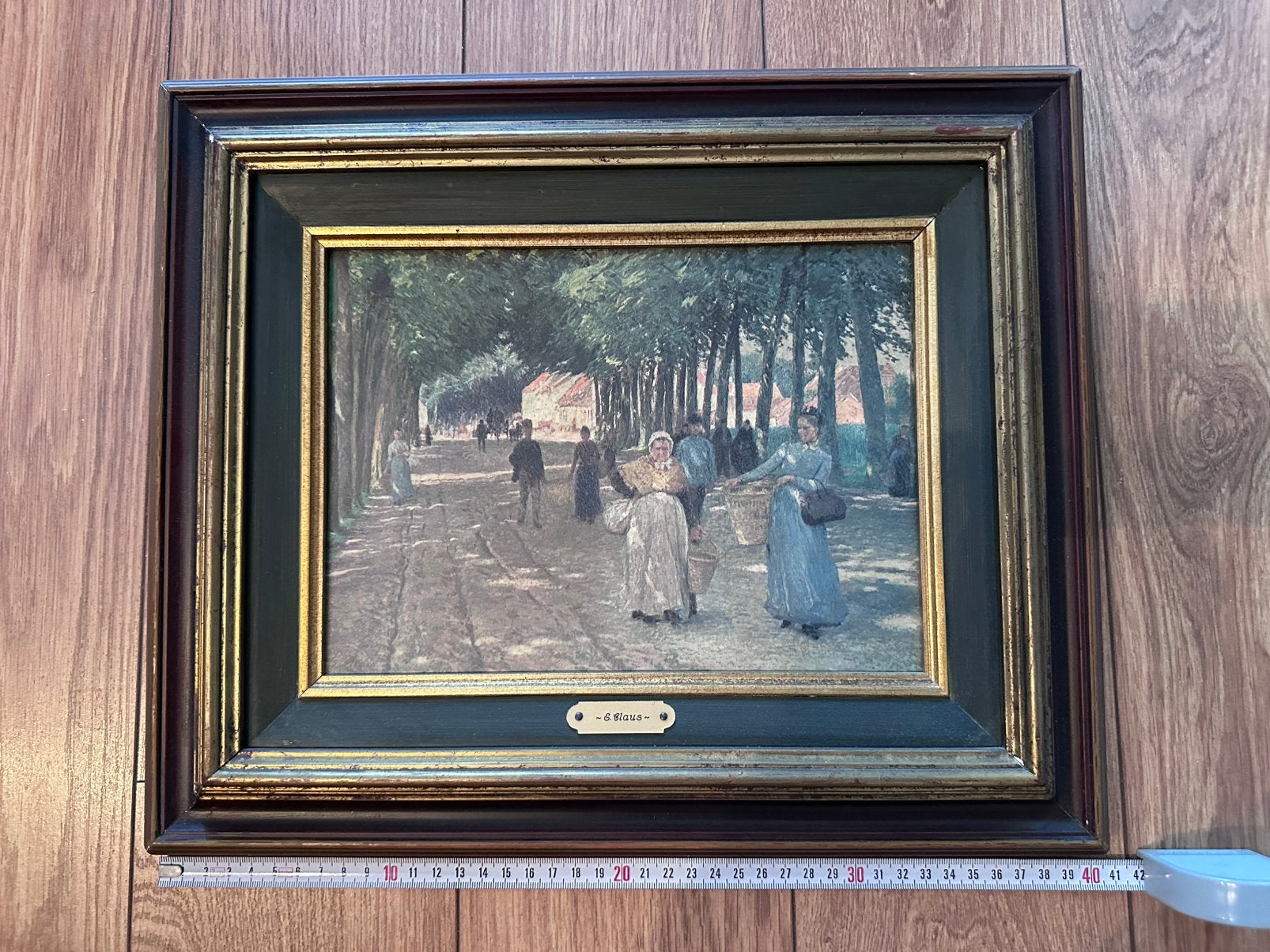 Tableau peinture Emile Claus, Enlèvement ou Envoi, Portrait ou Personnes, Toile