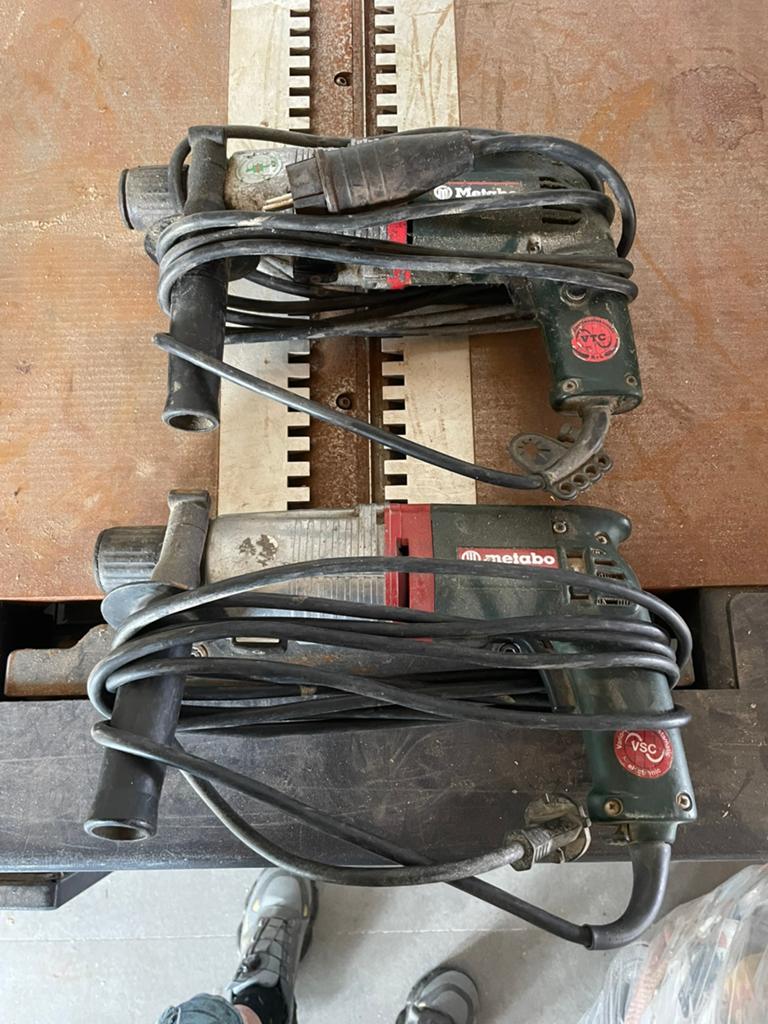 2x Metabo boormachines, Ophalen, Zo goed als nieuw
