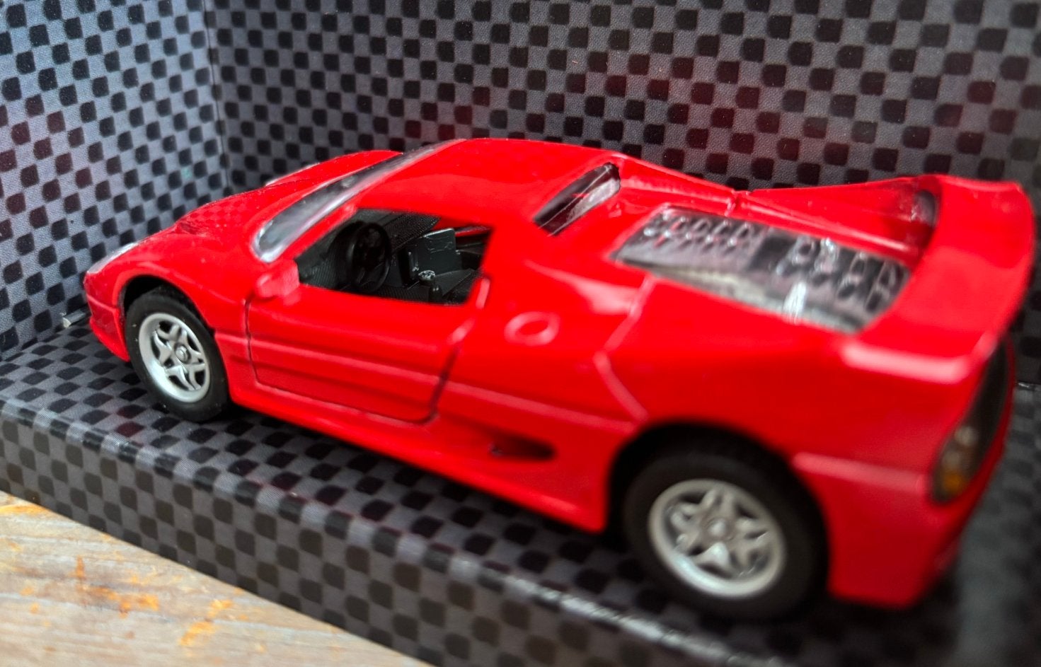 Ferrari F50 - Shell Ferrari Collection - schaal 1:43, Hobby en Vrije tijd, Ophalen of Verzenden, Zo goed als nieuw, Auto, Overige merken