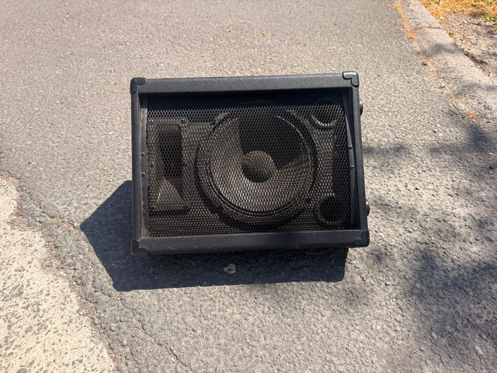 Passieve luidspreker / monitor 8Ω 50W RMS – Werkt goed, Ophalen, Gebruikt, Minder dan 500 watt, Monitor(versterker)