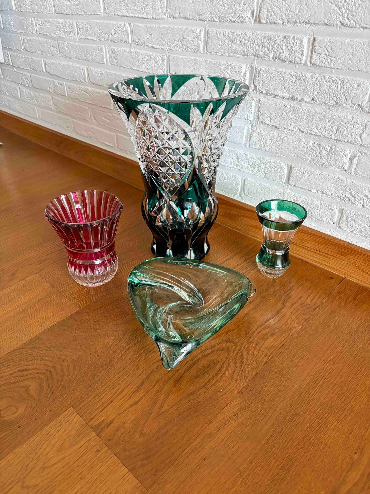 Collection de cristal du Val-Saint-Lambert, originale., Enlèvement