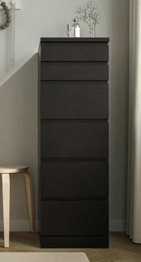 Ikea MALM, 25 à 50 cm, 5 tiroirs ou plus, Enlèvement, Utilisé