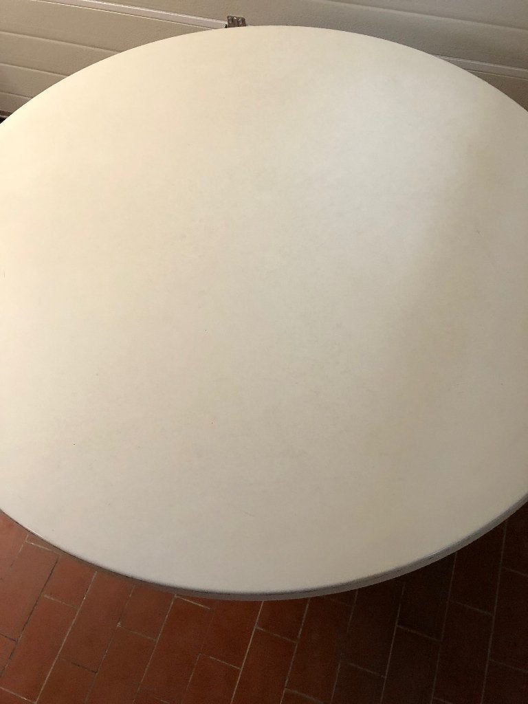 Tuintafel, Enlèvement, Comme neuf, Rond, Synthétique