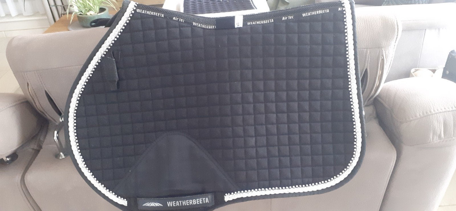 Paardedekje fouganza, Animaux & Accessoires, Chevaux & Poneys | Couvertures & Couvre-reins, Noir, Comme neuf, Enlèvement, Autres marques