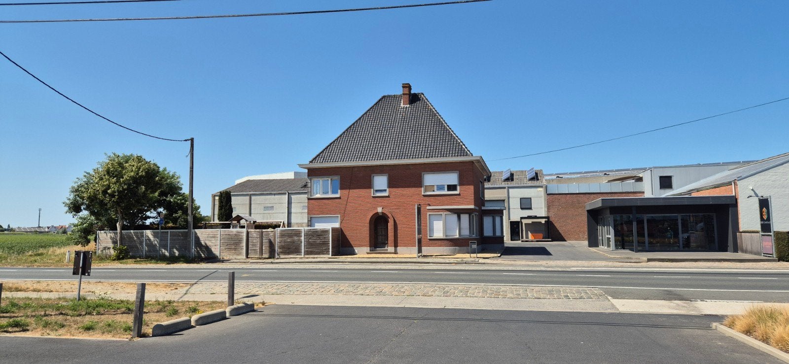 gezinswoning met loods,atelier, Houthulst, Verkoop zonder makelaar, 4 kamers, 1500 m² of meer