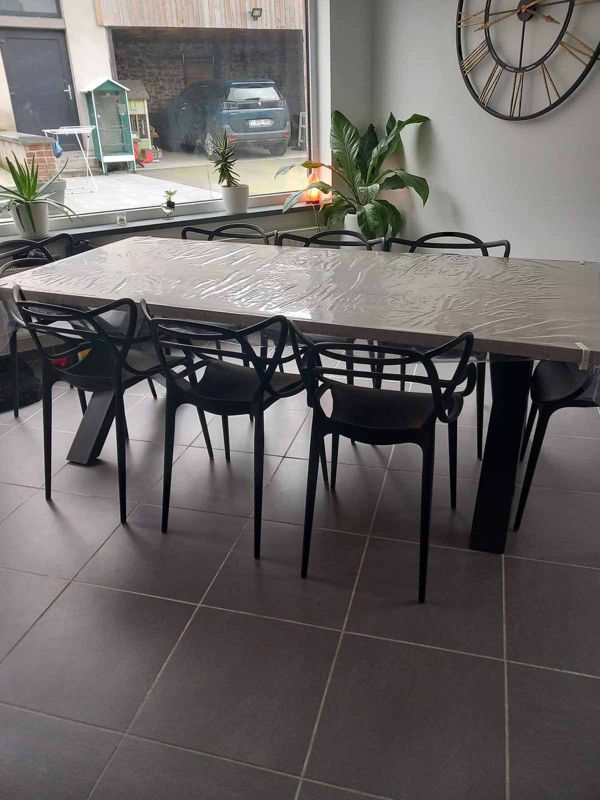 Chaise Design, Jardin & Terrasse, Ensembles de jardin, Comme neuf, Chaise, Enlèvement ou Envoi