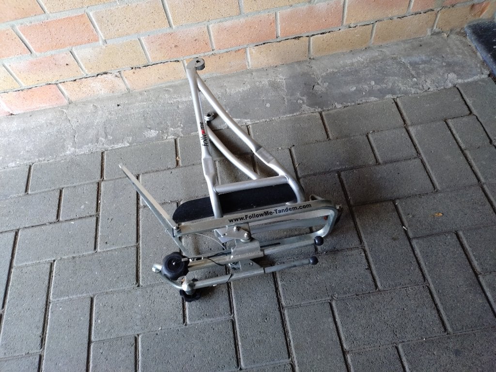 FollowMe tandem zonder snelspanner / steekas adapter, Fietsen en Brommers, Ophalen, Gebruikt, FollowMe