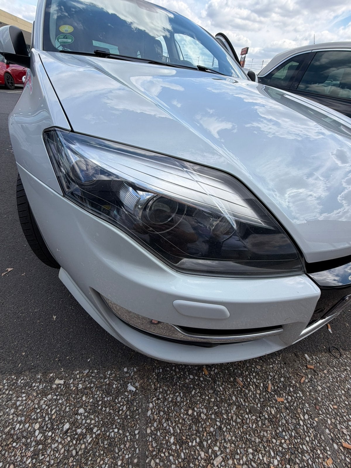 Renault Laguna 2.0 diesel automaat, Auto's, Zwart, Wit, Leder, 5 deurs