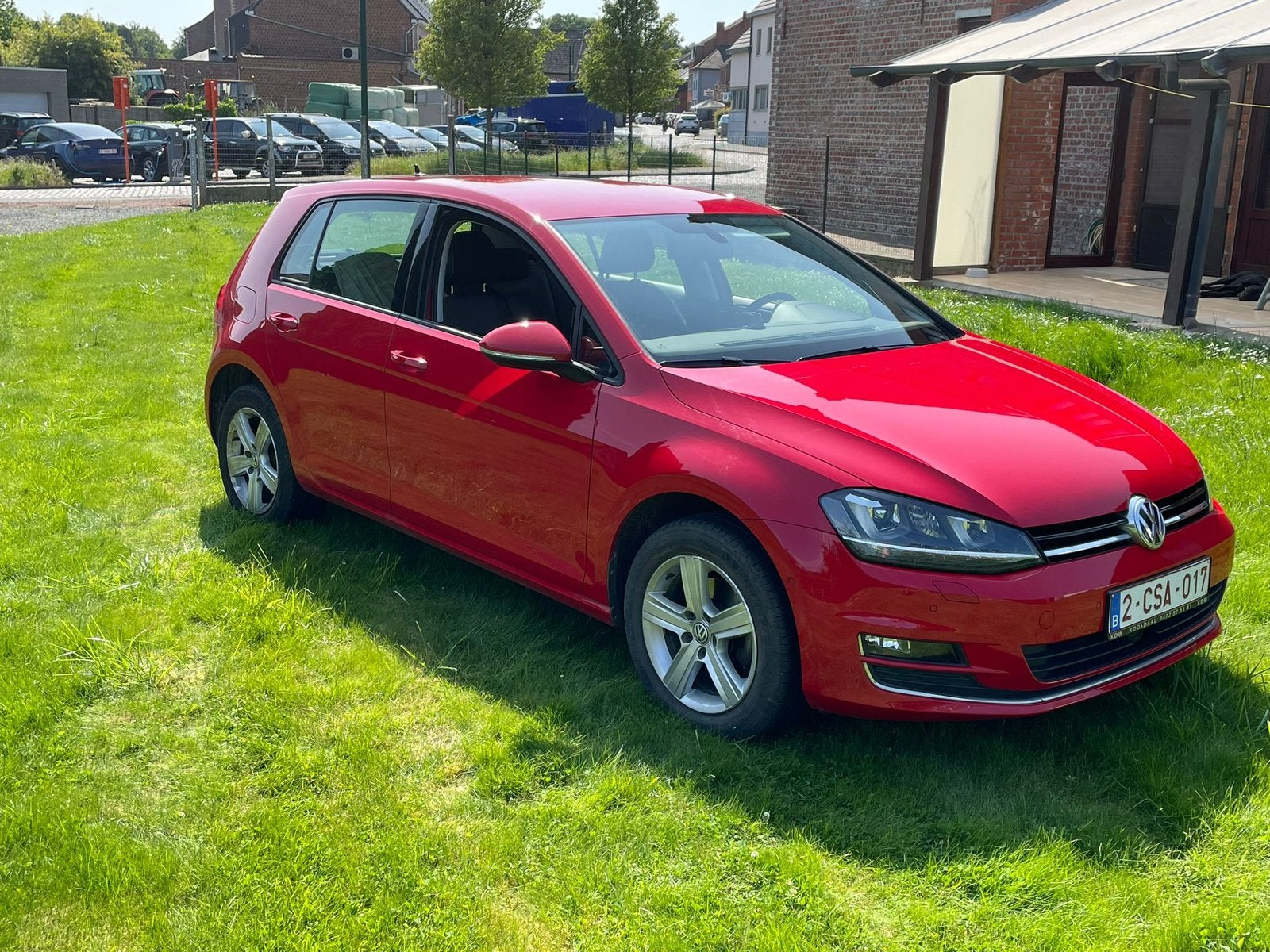 Golf 1.4 tsi automaat, Autos, Volkswagen, Rouge, Achat, Euro 6, 5 portes