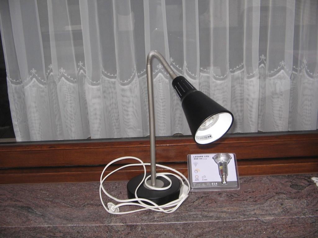 bureaulamp Ikea + 2 nieuwe lampen, Huis en Inrichting, Lampen | Tafellampen, Ophalen, Zo goed als nieuw