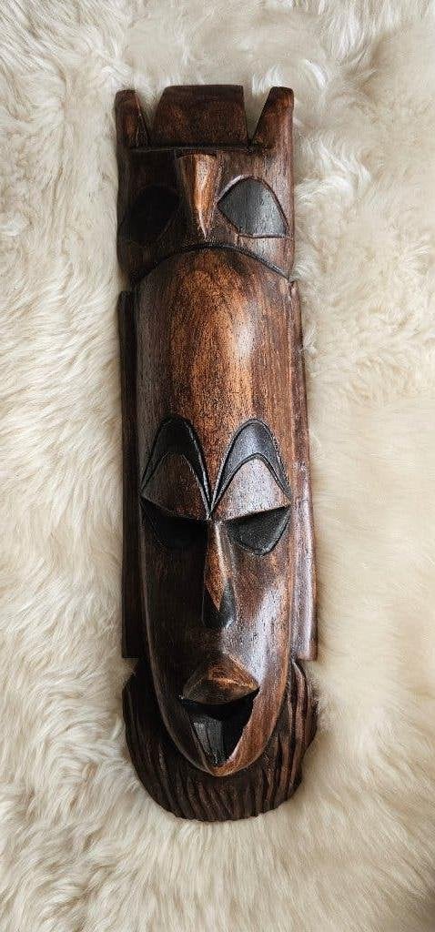 ritueel houten masker, zgst, Ophalen