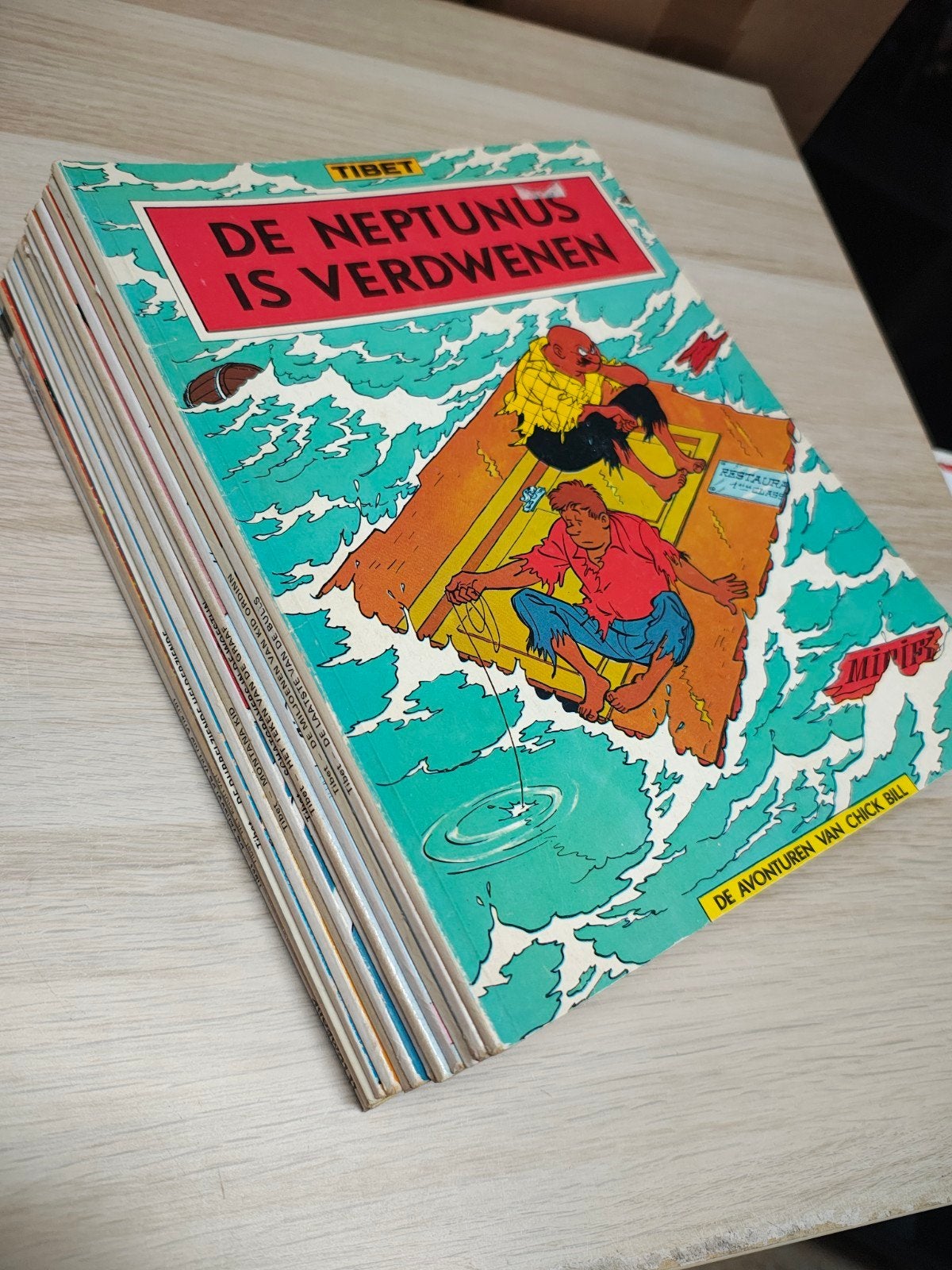 14 x Chick Bill strips, Boeken, Meerdere stripboeken, Ophalen of Verzenden, Gelezen, Tibet