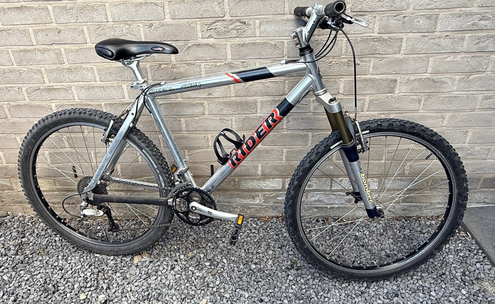 VTT Rider 26" vintage (full XT), Frein sur jante, 45 à 49 cm, Enlèvement, Utilisé
