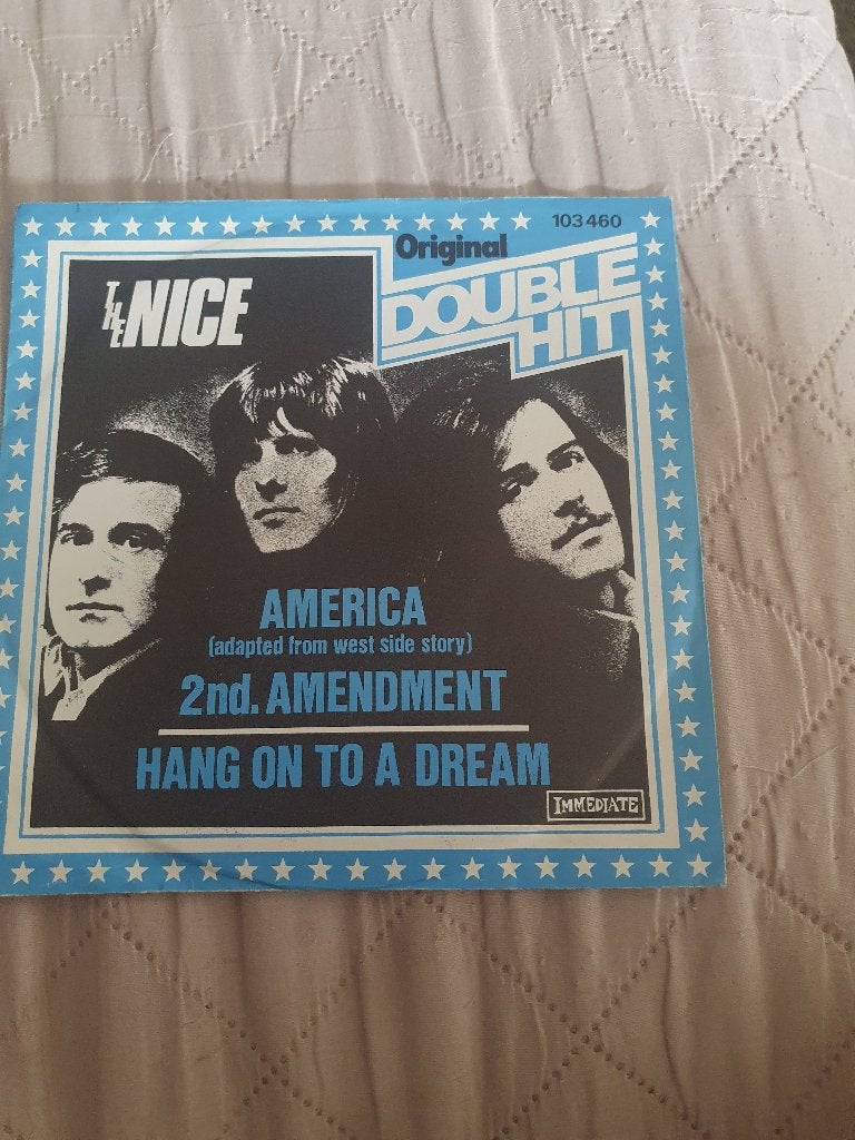 S - The Nice – America / Hang On To A Dream - 1981, CD & DVD, Enlèvement ou Envoi, 7 inch, Comme neuf, EP