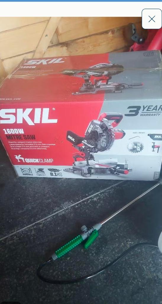 SKILL 1600W kettingzaag, Ophalen, Nieuw, 1200 watt of meer, Kettingzaag