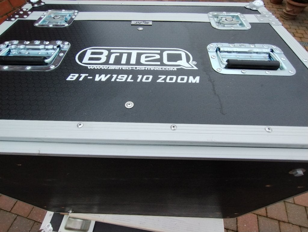 Flightcase voor 4 x BT-W19L10 of BT-ORBIT, Muziek en Instrumenten, Behuizingen en Koffers, Ophalen, Zo goed als nieuw, Flightcase