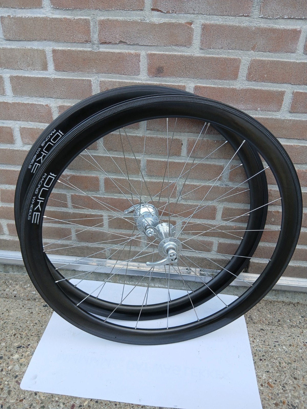 Duke Baccara carbon wielset velgrem, Fietsen en Brommers, Fietsonderdelen, Ophalen of Verzenden, Carbon