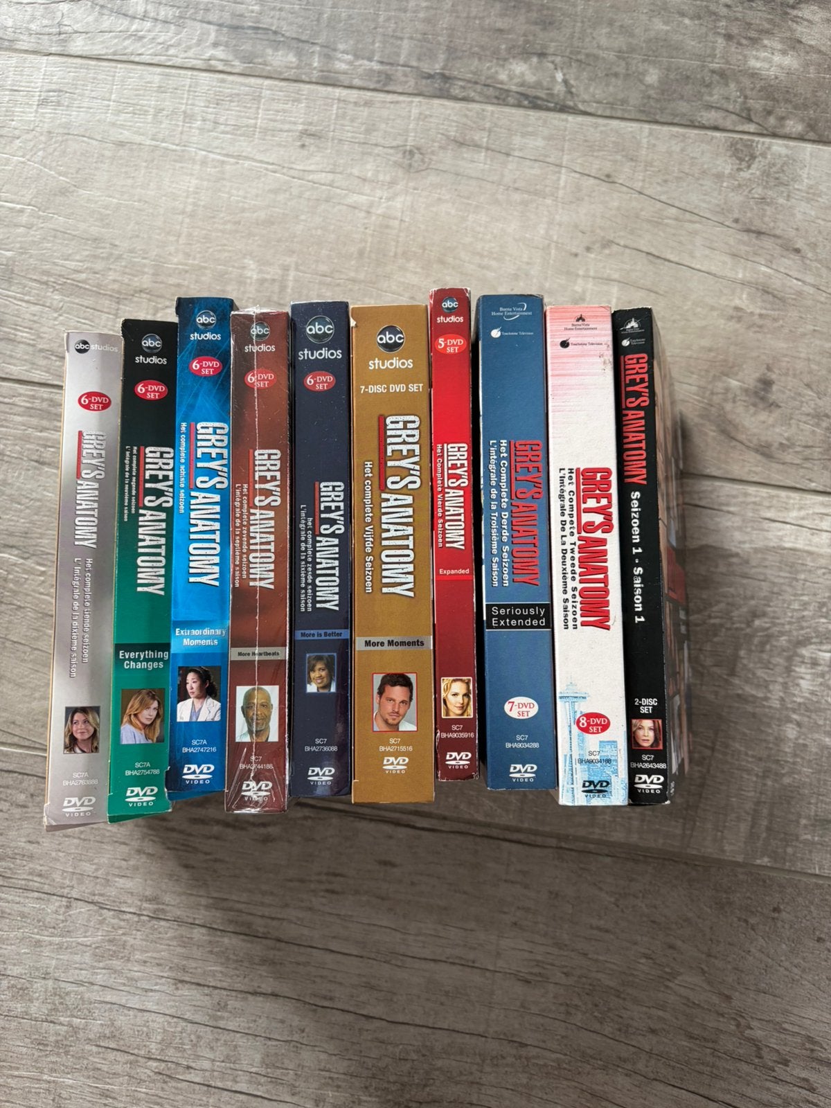 Grey’s anatomy S1-10, Cd's en Dvd's, Ophalen of Verzenden, Zo goed als nieuw, Seizoen 1