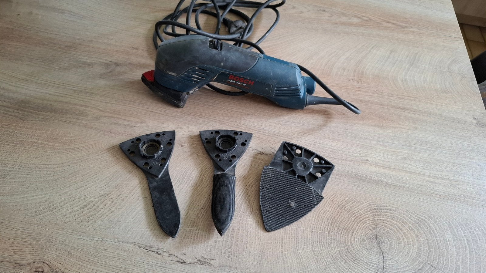 Bosch vlakschuurmachine 280 w, Doe-het-zelf en Bouw, Ophalen, Gebruikt, Minder dan 600 watt, Vlakschuurmachine