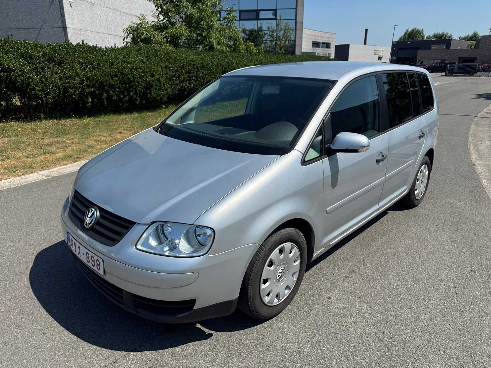 VOLKSWAGEN - 2005 - TOURAN - 7 PLAATS - Personenauto, Auto's, Gebruikt, Bedrijf, Overige carrosserie, Euro 4