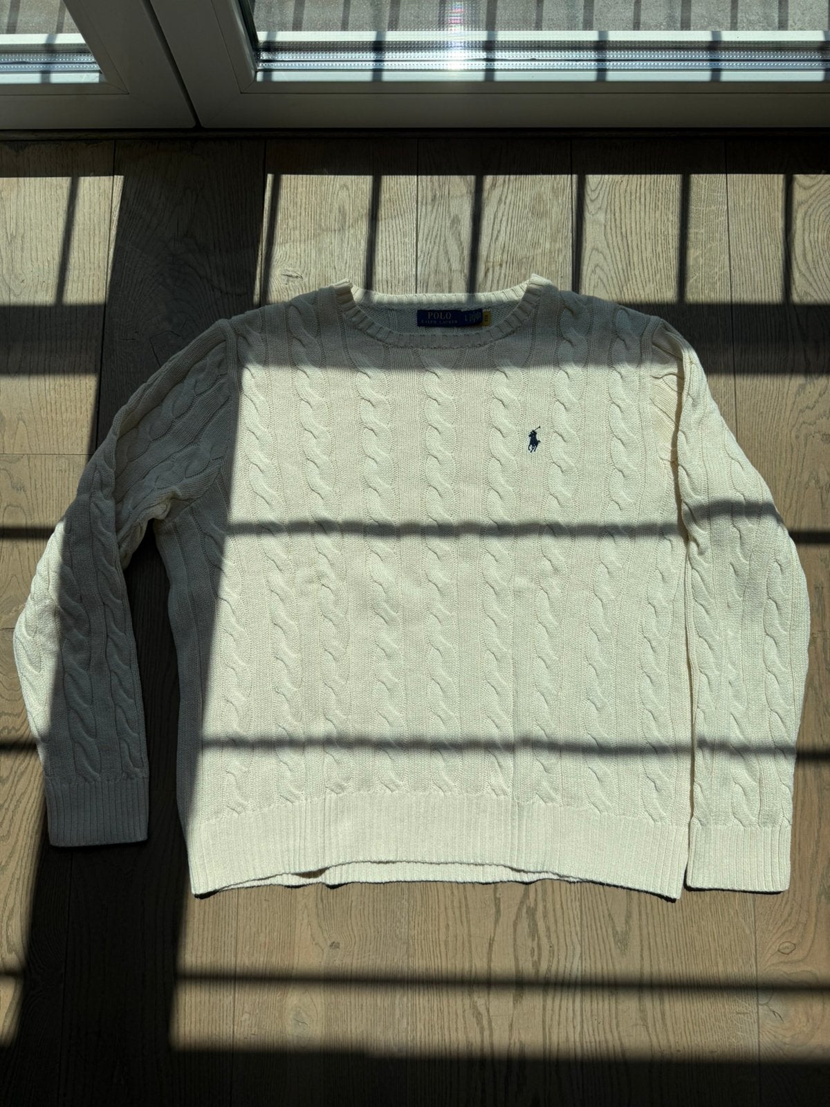 Pull Ralph Lauren, Envoi, Comme neuf, Taille 52/54 (L), Beige