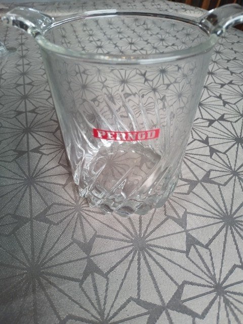 Seau à glace Pernod, Pichet, Enlèvement ou Envoi, Comme neuf, Verre
