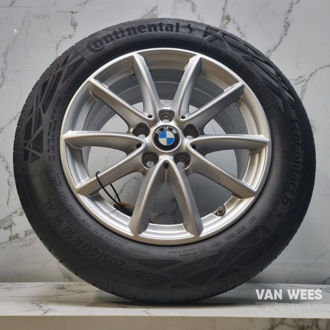 Bmw 2-serie F45 205/60/16 INCH Zomerset Styling 471, Gebruikt, -, Banden en Velgen, Zomerbanden