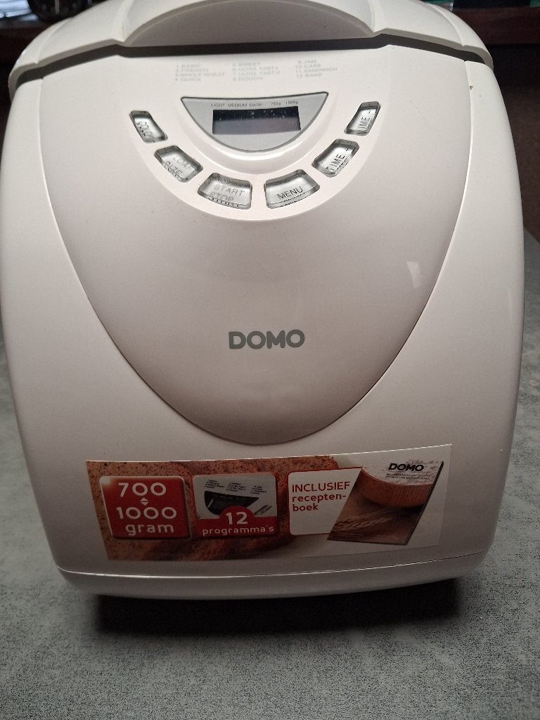 Domo broodmachine B3970, Elektronische apparatuur, Broodbakmachines, Ophalen of Verzenden, Gebruikt