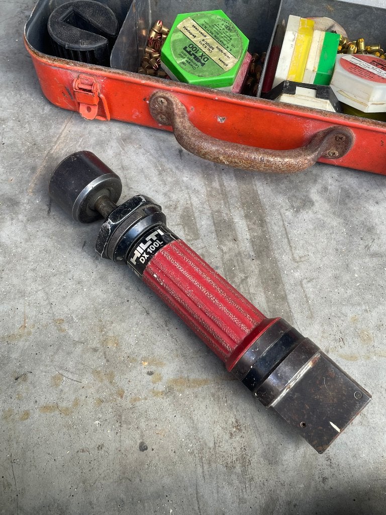 hilti dx100l nagelpistool met buskruit, Ophalen of Verzenden, Hilti