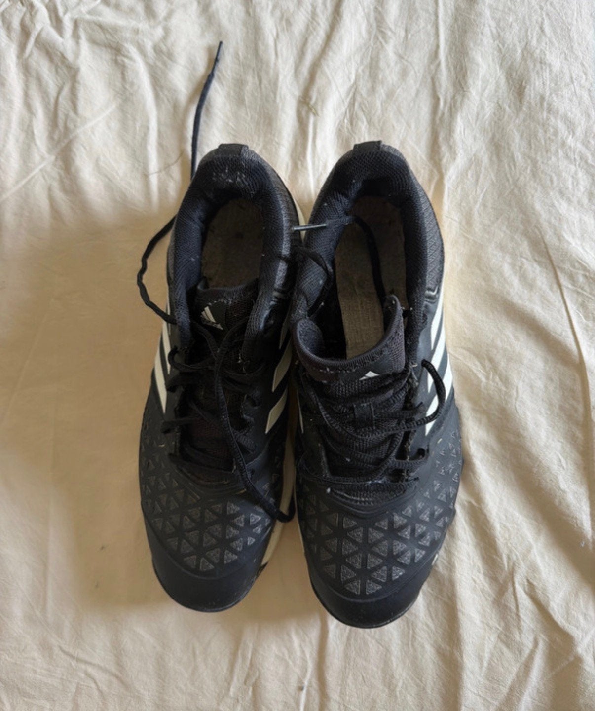 Chaussure de hockey gazon 43,5 noir Adidas, Enlèvement ou Envoi, Utilisé, Chaussures
