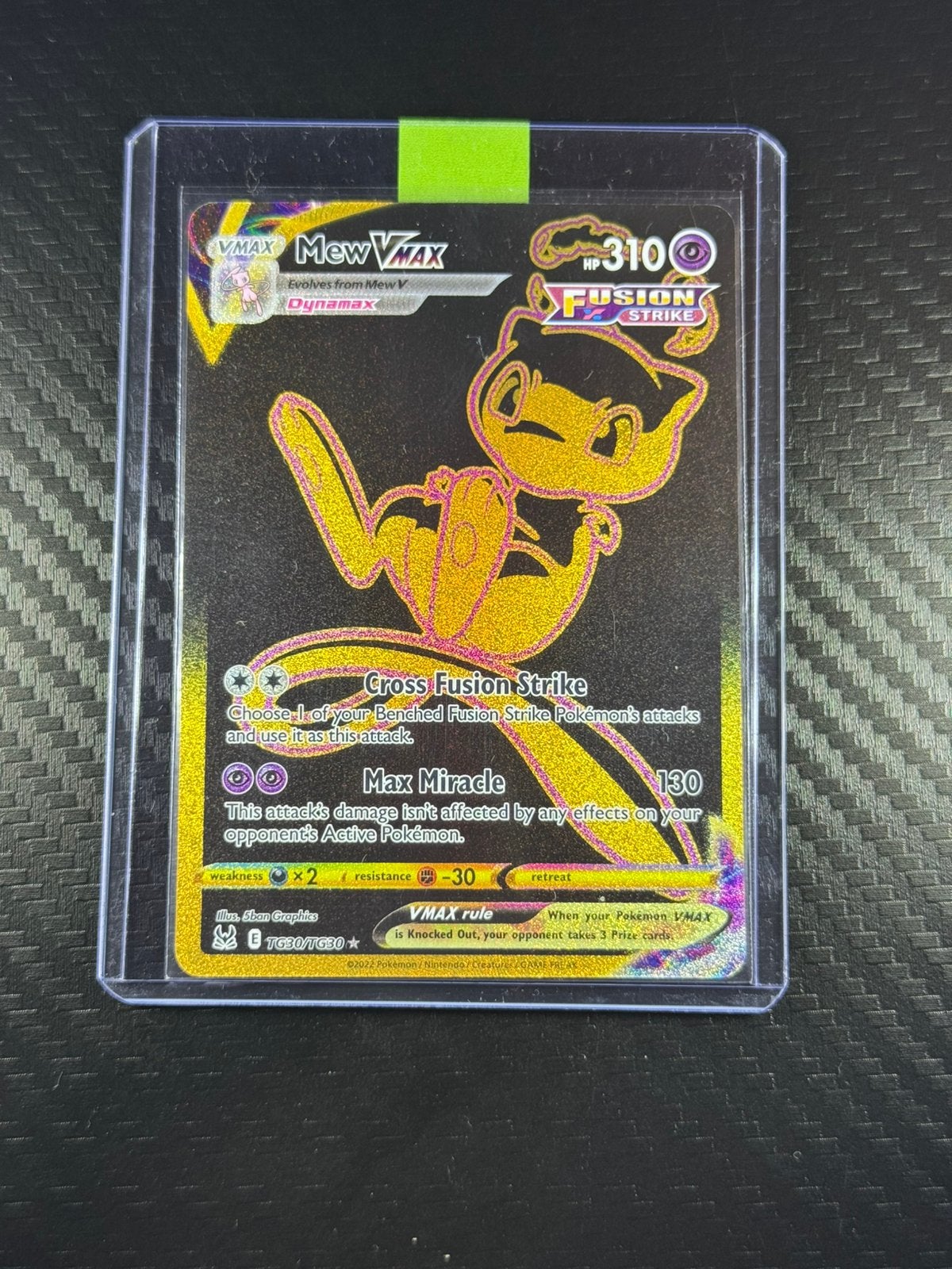Mew VMAX | Secret Rare | Holo | 2022 | #TG30/TG30, Verzenden, Zo goed als nieuw, Losse kaart