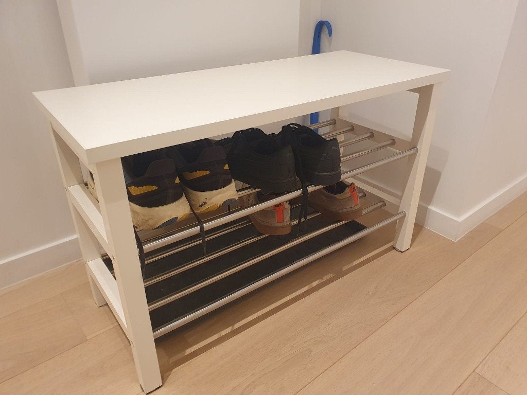 Meuble IKEA chaussures blanc, Enlèvement, Utilisé