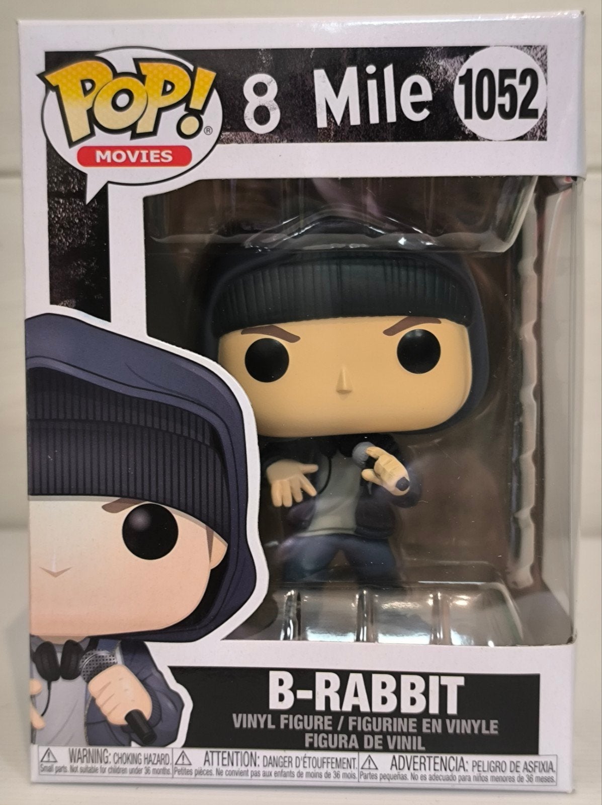 Funk Pop! Movies: 8 Mile - B-Rabbit (1052), Ophalen of Verzenden, Nieuw