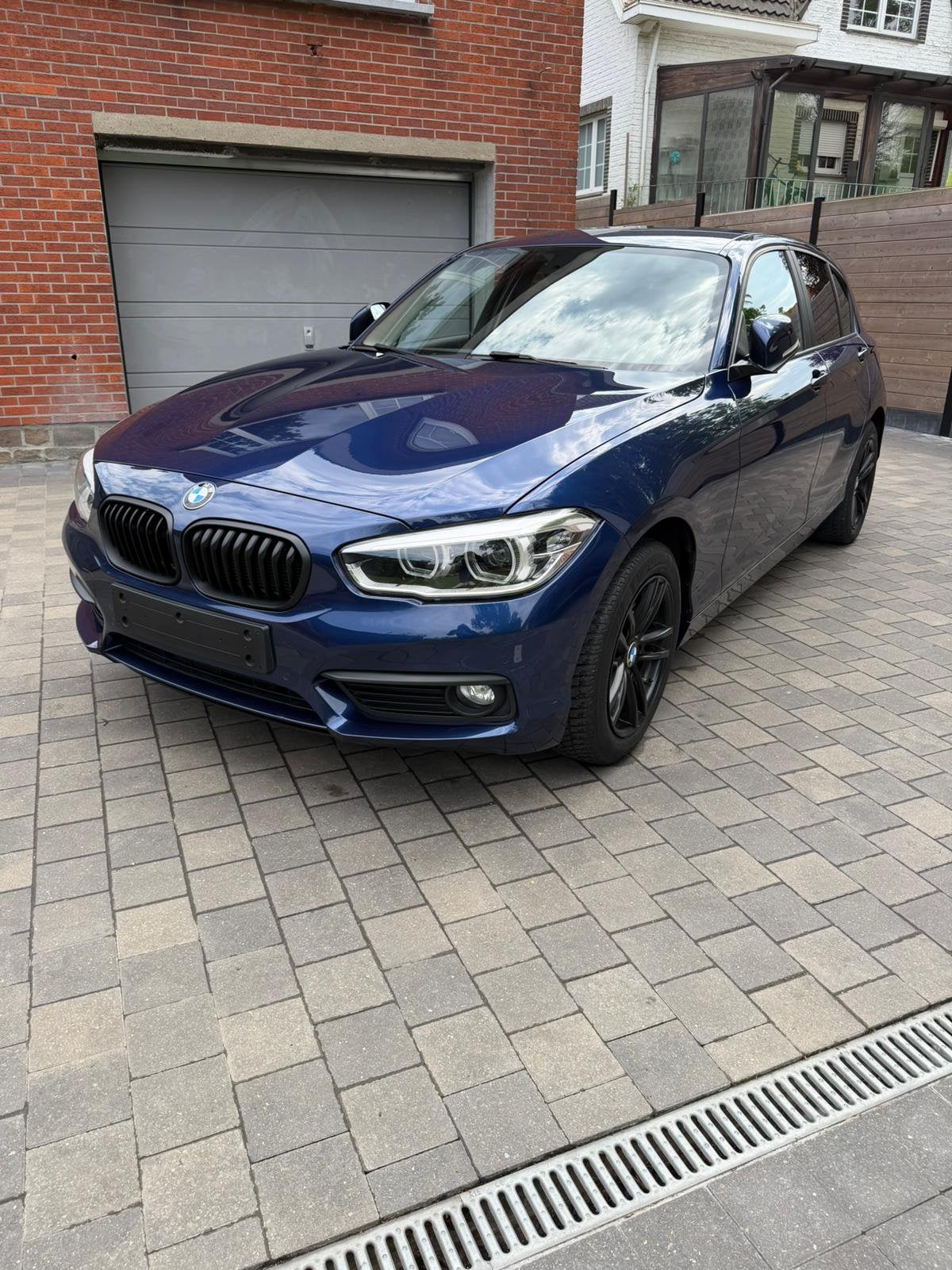 BMW 116i Essence – 2015 – 121.162 km, Auto's, Euro 6, Blauw, 5 deurs, Particulier