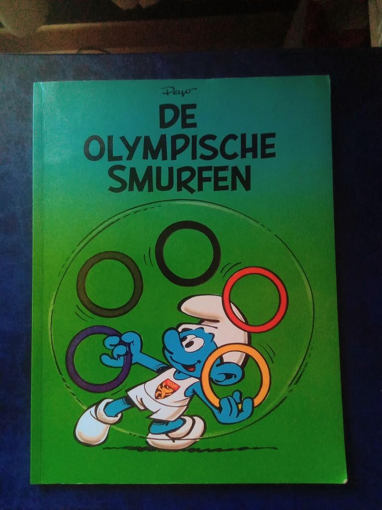 Stripverhaal de olympische Smurfen (1979), Verzenden