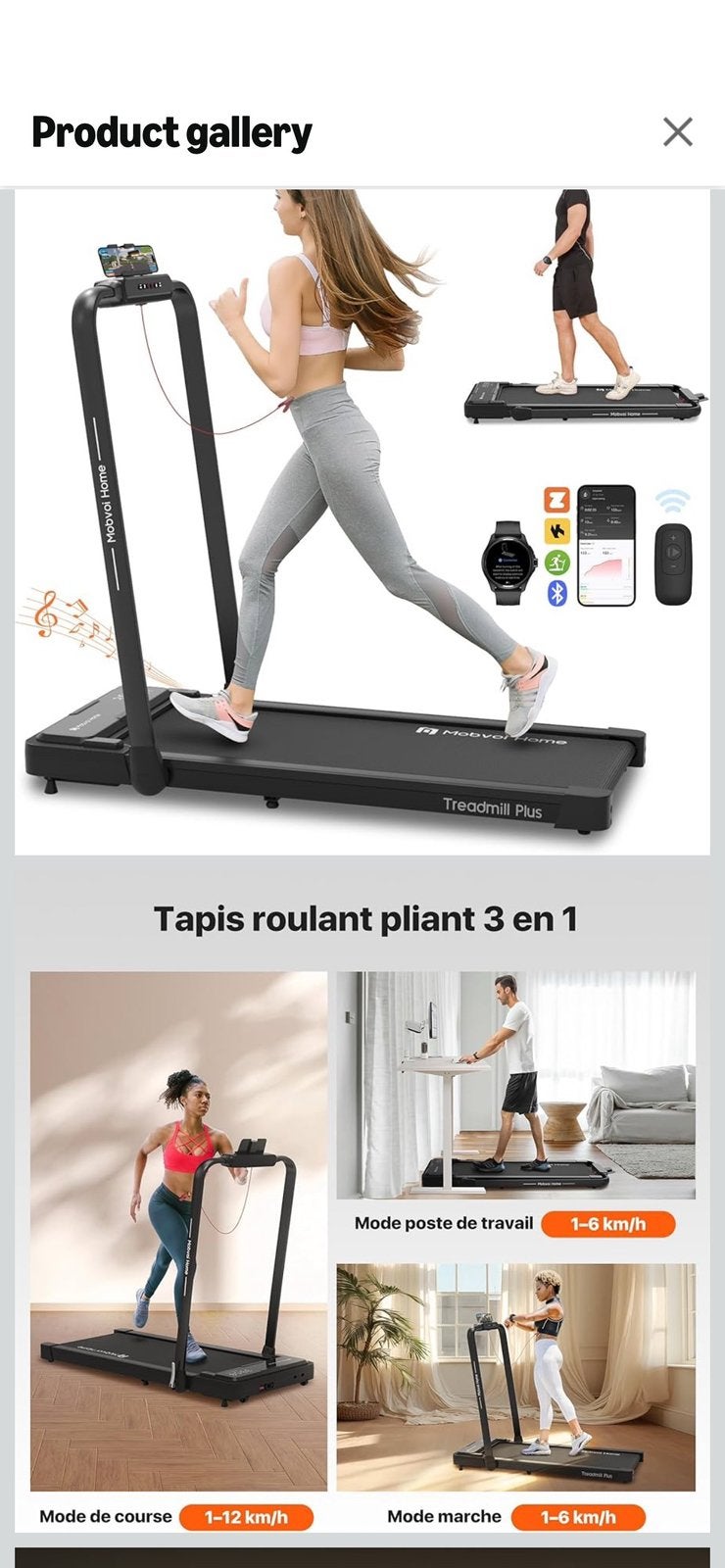 A saisir tapis de course excellent etat, Sports & Fitness, Équipement de fitness, Enlèvement, Comme neuf
