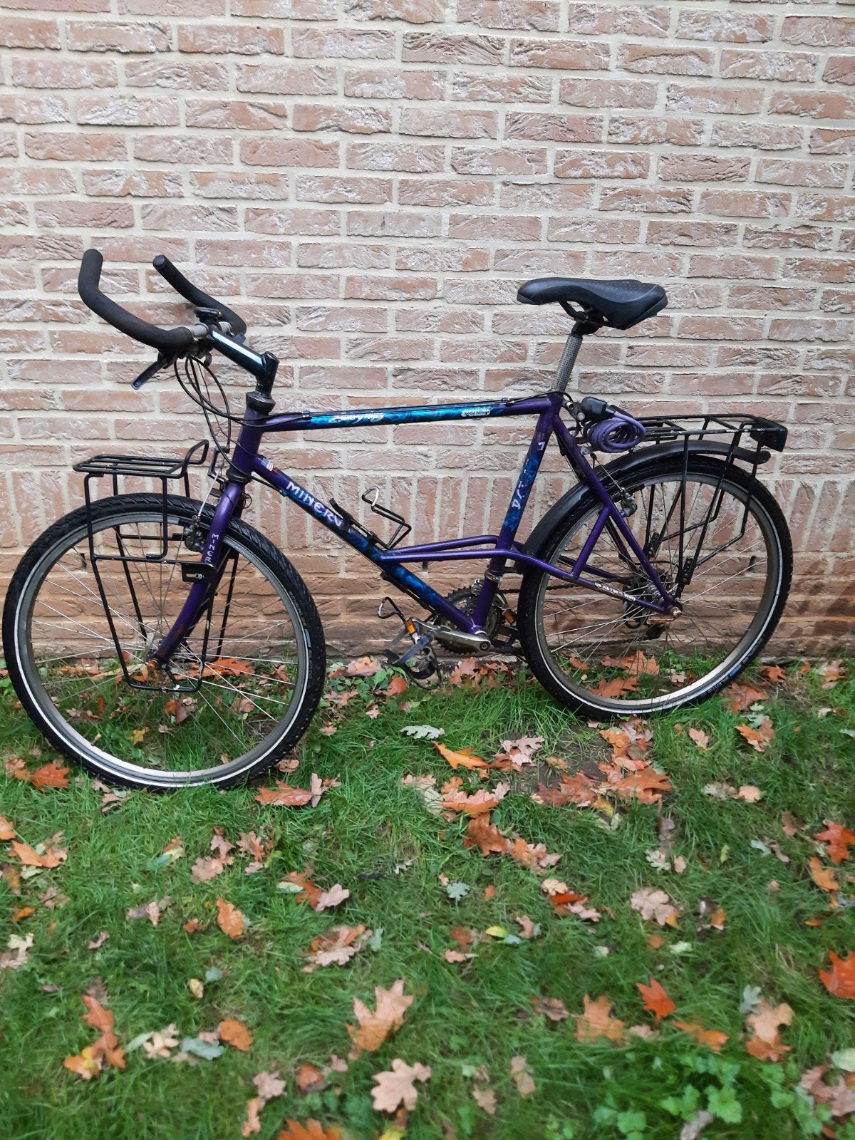 retro mountainbike/vakantiefiets, Vélos & Vélomoteurs, Frein sur jante, Enlèvement, Utilisé, Plus de 20 vitesses