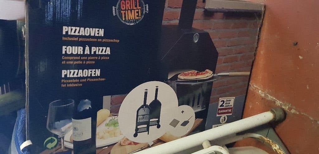 Pizza oven op hout, Electroménager, Fours, Neuf, Autoportant, Enlèvement