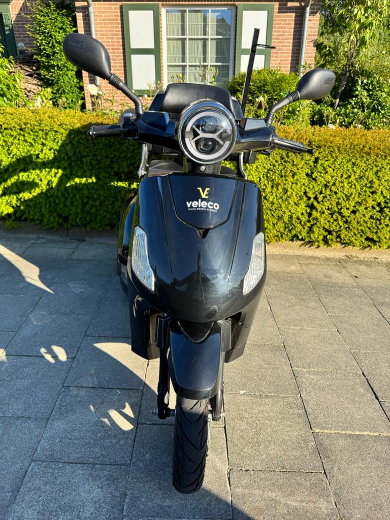 Veleco 4-wiel Scootmobiel – Elektrische Scooter 25km/u, Diversen, Ophalen of Verzenden, Inklapbaar, Zo goed als nieuw, Elektrische rolstoel