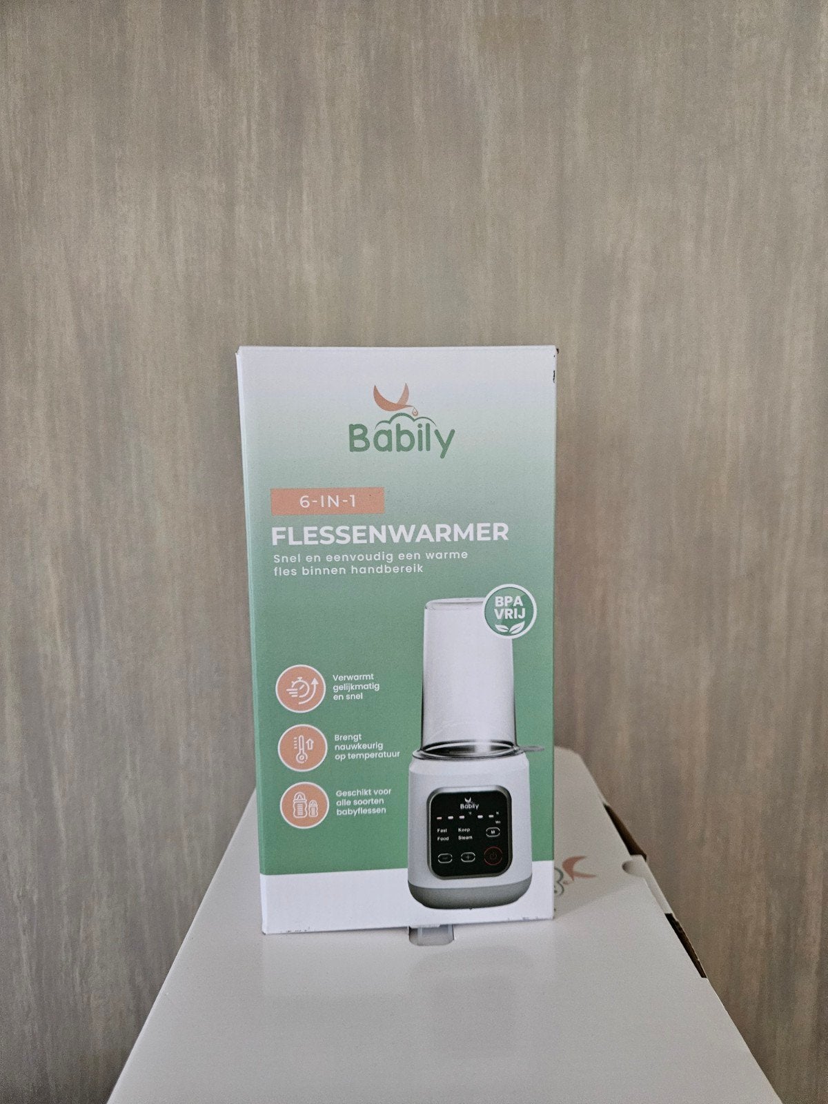 Chauffe-biberon pour bébé Babily 6 en 1, Enlèvement, Stérilisateur