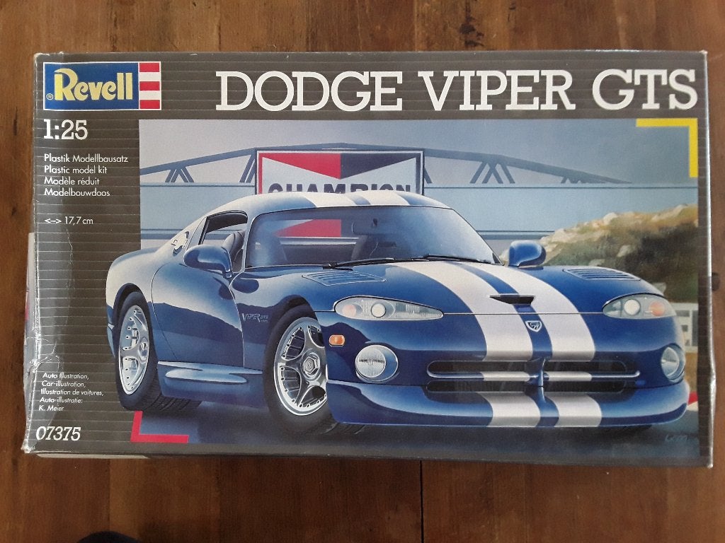 Maquette Revell Dodge Viper GTS 1/25, Enlèvement ou Envoi, Comme neuf, Revell