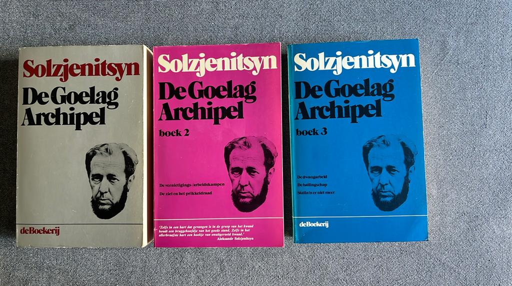 Solzjenitsyn : De Goelag Archipel : 3 delen 1918-1956, Ophalen of Verzenden, Zo goed als nieuw