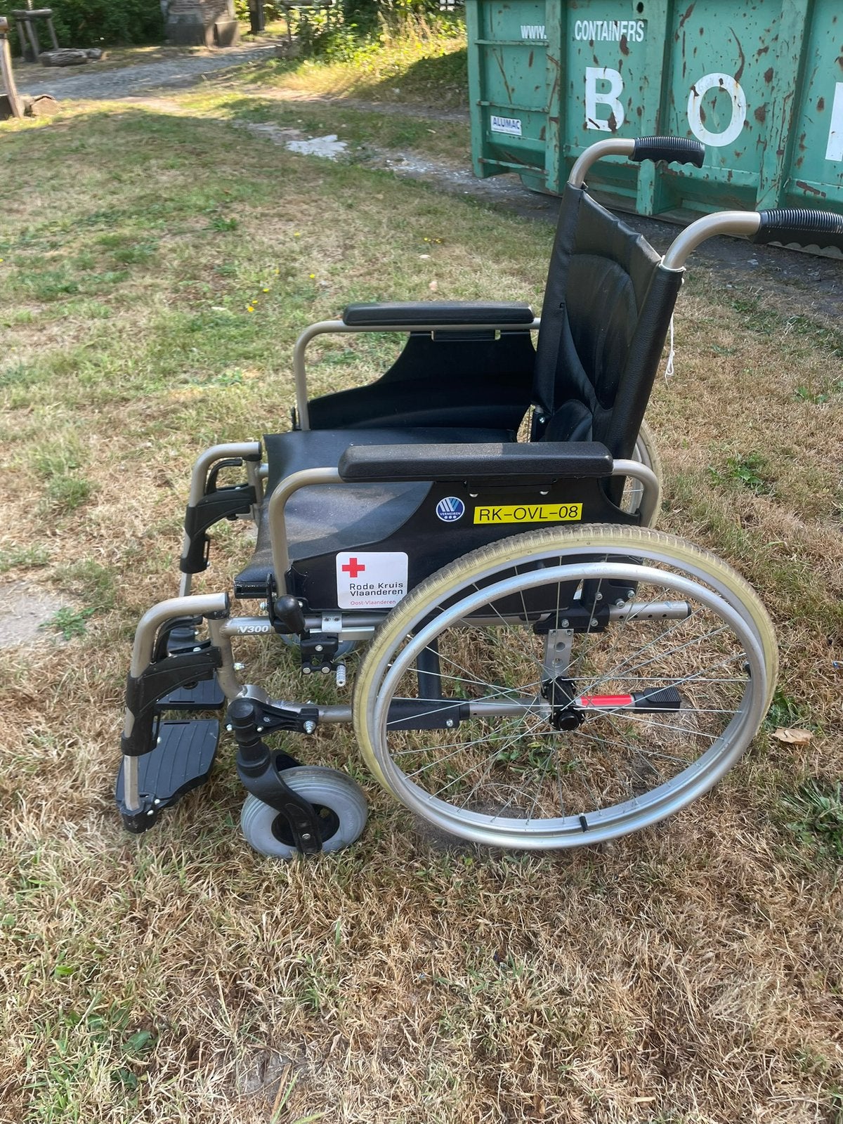 Rolstoel, Enlèvement, Utilisé, Fauteuil roulant à pousser