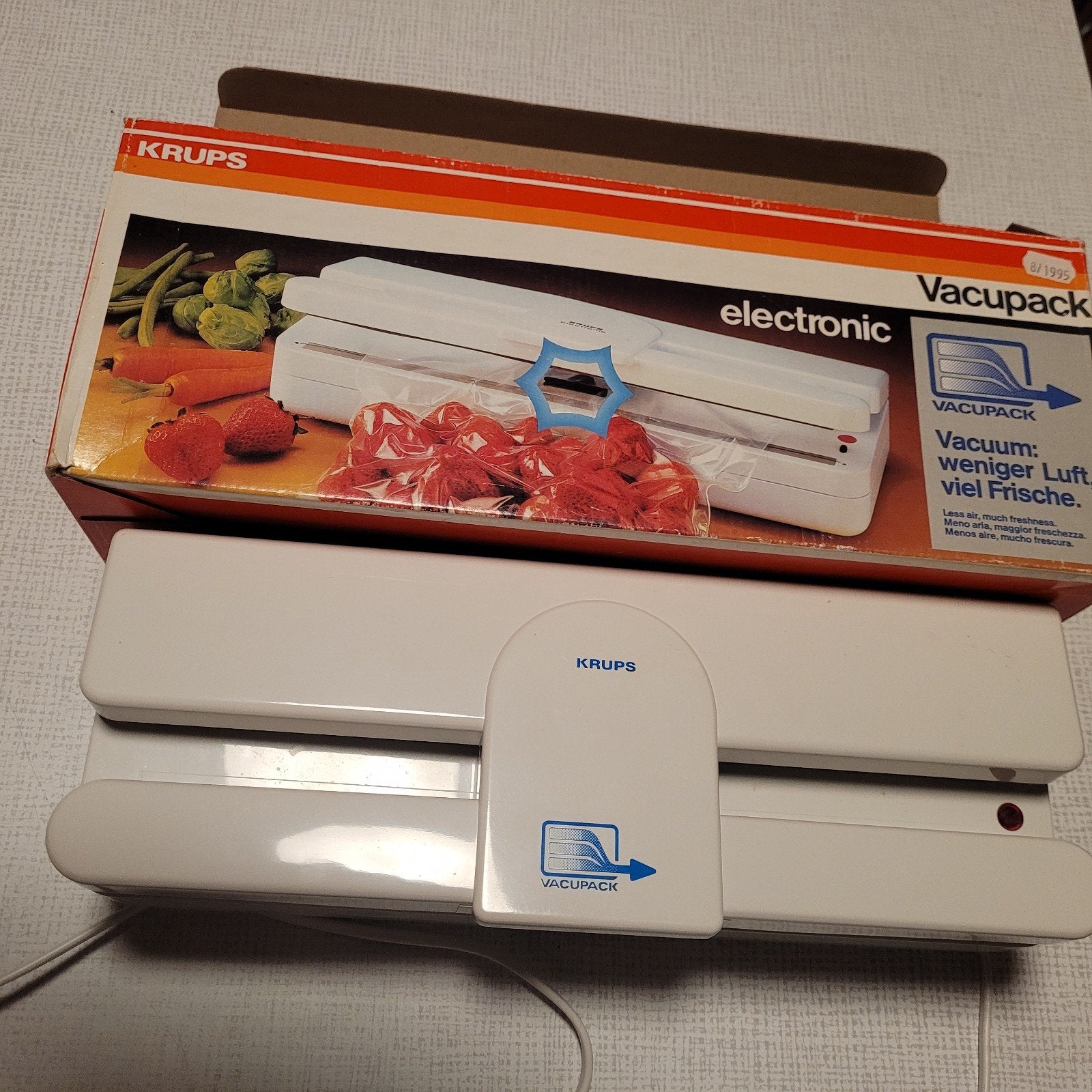 retro -vacuüm verpakkingsmachine KRUPS., Zakelijke goederen, Ophalen