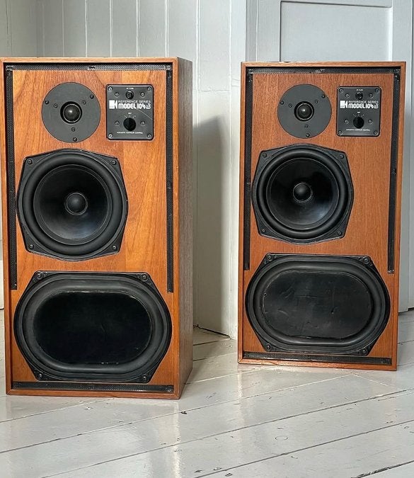 Kef 104ab, TV, Hi-fi & Vidéo, Enlèvement, Comme neuf, KEF