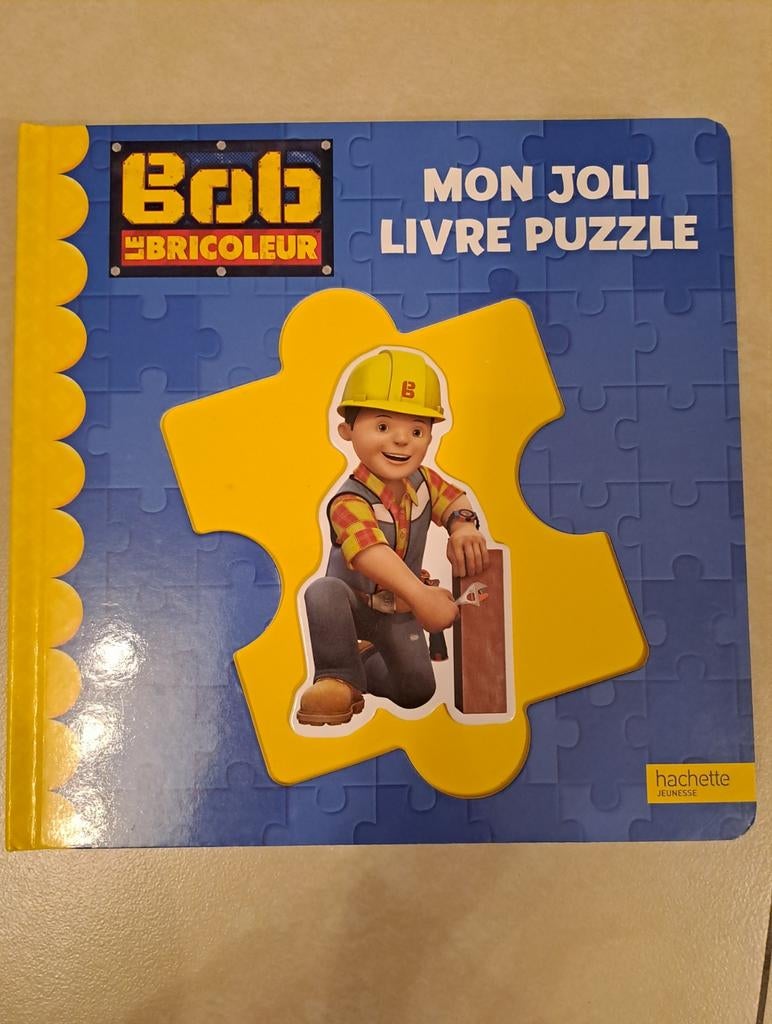 Livre puzzle Bob le bricoleur (5 puzzles), Enlèvement, Comme neuf