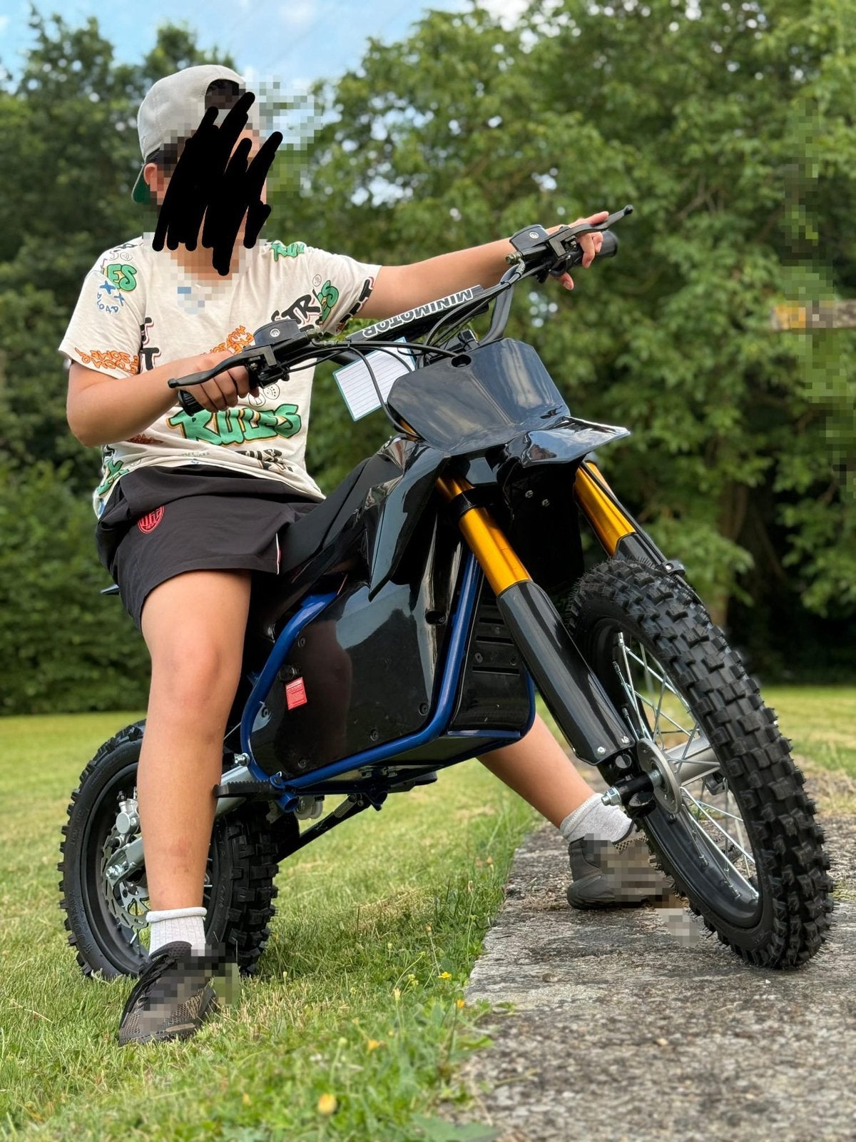 Mini surron, Fietsen en Brommers, Ophalen, Zo goed als nieuw