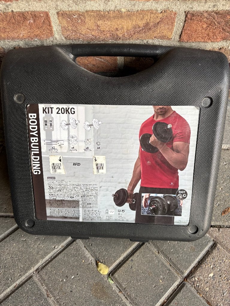 Halterset, Enlèvement, Utilisé, Bras, Set d’haltères
