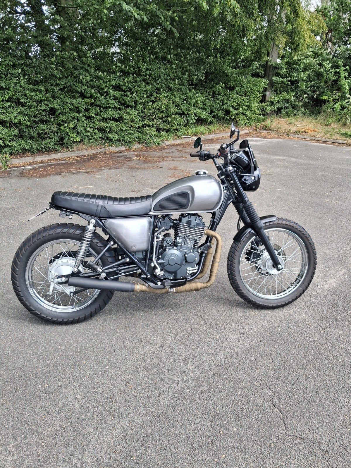 Tracker 400 (a2) goed lezen, Motoren, Motoren | Mash, Particulier, Naked bike, Minimaal motorrijbewijs A2, 1 cilinder, Handgeschakeld